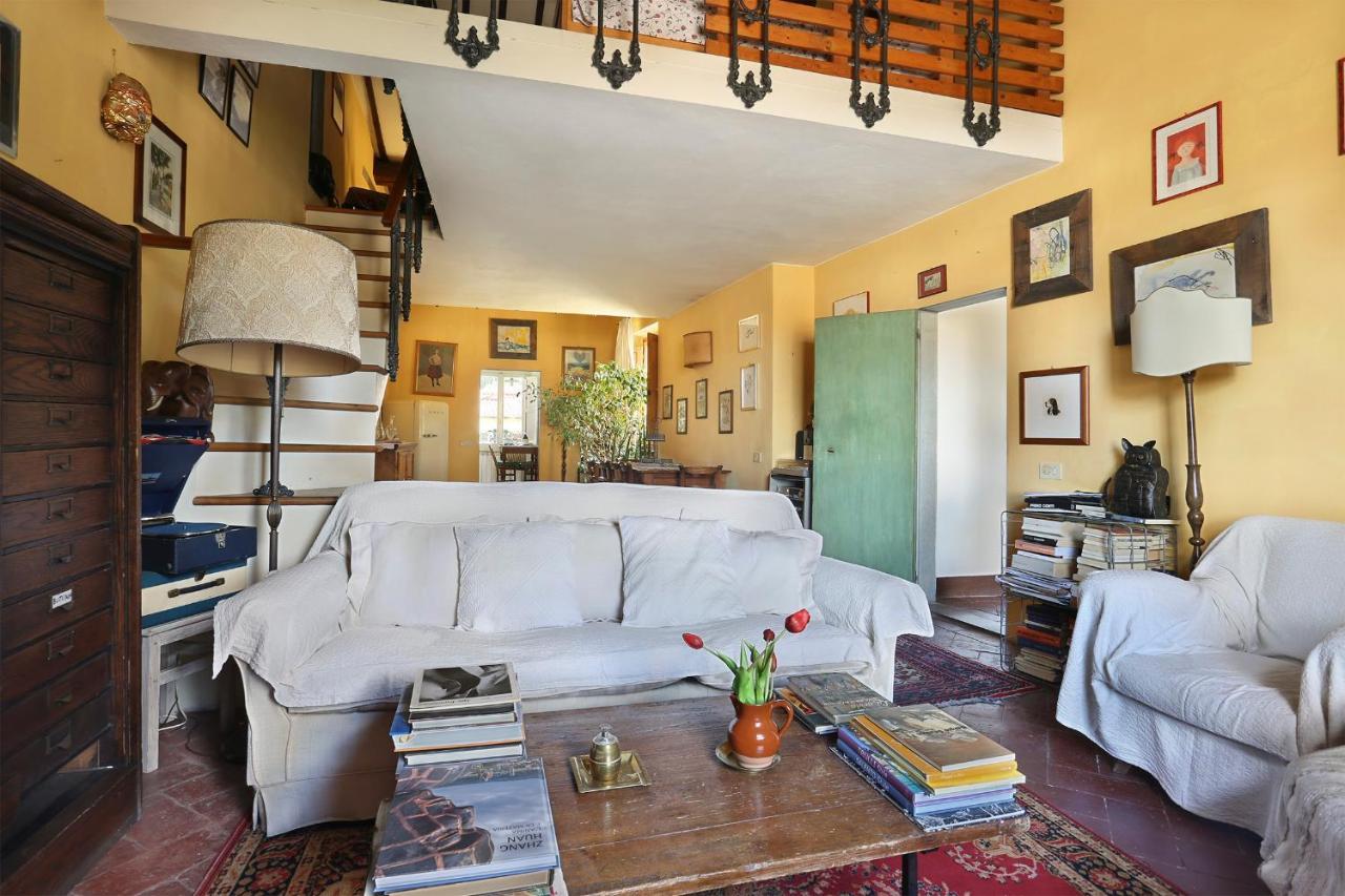 A Postcard View In A Vintage Apartment Florencia Exterior foto